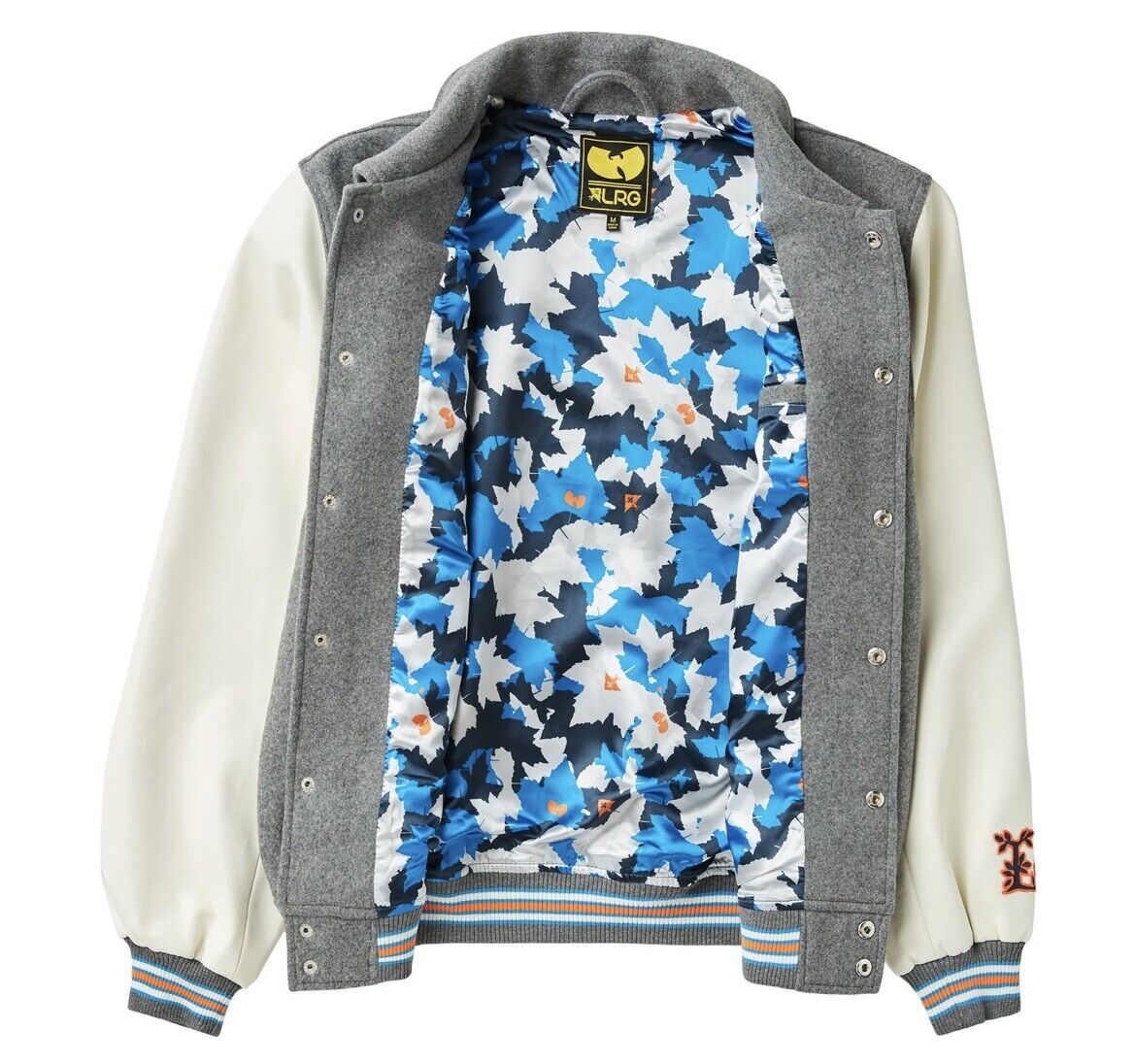 NWT LRG x Wu Tang Cream Varsity Wool Jacket Heather Grey | eBay NWT LRG x Wu Tang Cream Varsity Wool Jacket Heather Grey | eBay
