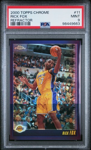2000 Topps Chrome Rick Fox #11 card