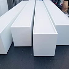 PINNACLE ARCHITECTUAL LIGHTING 48" LED Pendant or Wall Mount Module 4 Piece Lot