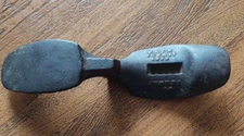Unusual Design patent 1880 Crowley Double Shoe Last / Cast Iron , Cobbler Tool