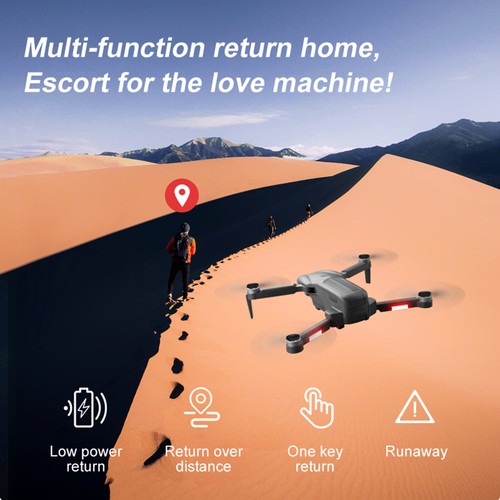 4DRC F9 5G WiFi FPV Foldable Quadcopter Aircraft 6K HD Dual Camera GPS RC Drone - Bild 5 von 18