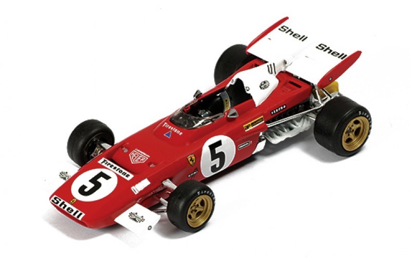 Modèle Réduit Ferrari 312B2 Andretti 1971 - Échelle 1/43 Par IXO - Occasion Avec Défauts