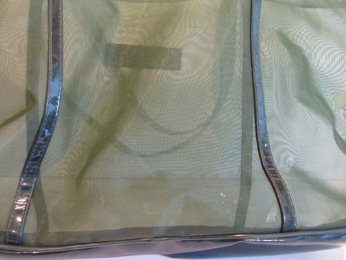 Bolso de Mano Marshall Field's & Co. VERDE Malla con Asa de Vinilo Verde - Imagen 5 de 9