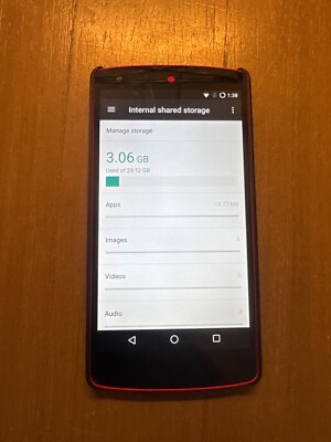 LG Nexus 5 - 32 GB - Red (Unlocked) for sale online | eBay