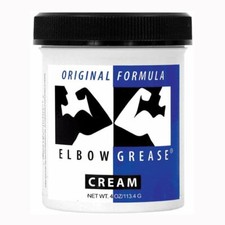 Elbow Grease Orginal Formular Thick Mineral Oil-based Cream Lubricant Lube 4 oz