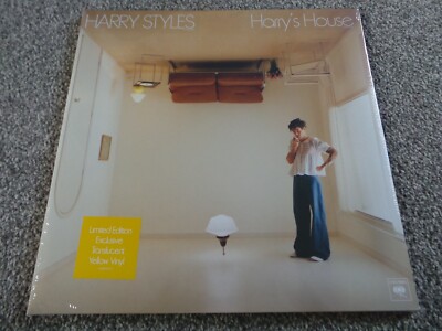 HARRY STYLES - Harry's House(UK 2022 SEALED 180G YELLOW VINYL ALBUM / MINT!!!)