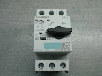 Siemens Sirius 3RV1021-OGA10 Leistungsscahlter mit Meldekontakt 0,45-0,63A