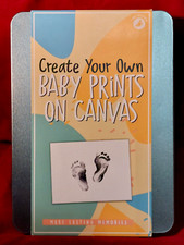 Create Your Own BABY PRINTS ON CANVAS Box Set DIY Fun Kit by Gift Republic NEW