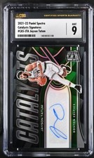 2021-22 Panini Spectra Catalysts Signatures - Jayson Tatum