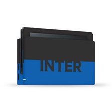 OFFICIAL INTER MILAN FULL LOGO VINYL SKIN FOR NINTENDO SWITCH CONSOLE  DOCK