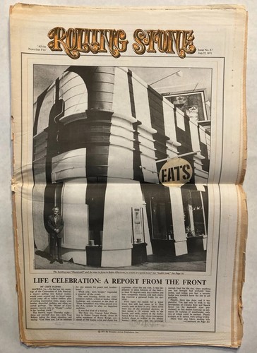 Rolling Stone Magazine #87 July 1971 Jethro Tull, Fillmore East, John Baldry - Picture 3 of 8