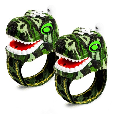 AZYFEI Dinosaur Walkie Talkies for Kids - 2 Way Radios Toys for Boys & Girls ...