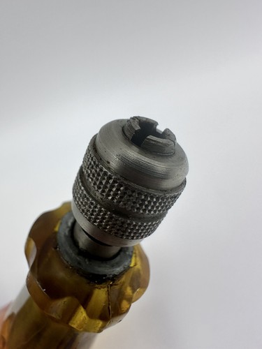 Rare CK Ceekalite Amber Ratcheting Bit Driver With 4 Bits And Pouch German Make - Picture 7 of 13