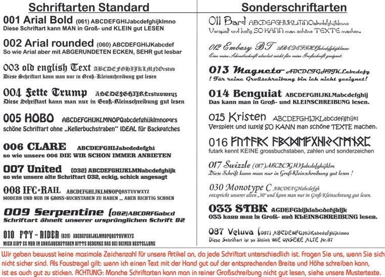 Gestickter Aufnäher Eigener Text Biker Metal Namensband Patch Kutte 10cm Rec - Bild 4 von 4