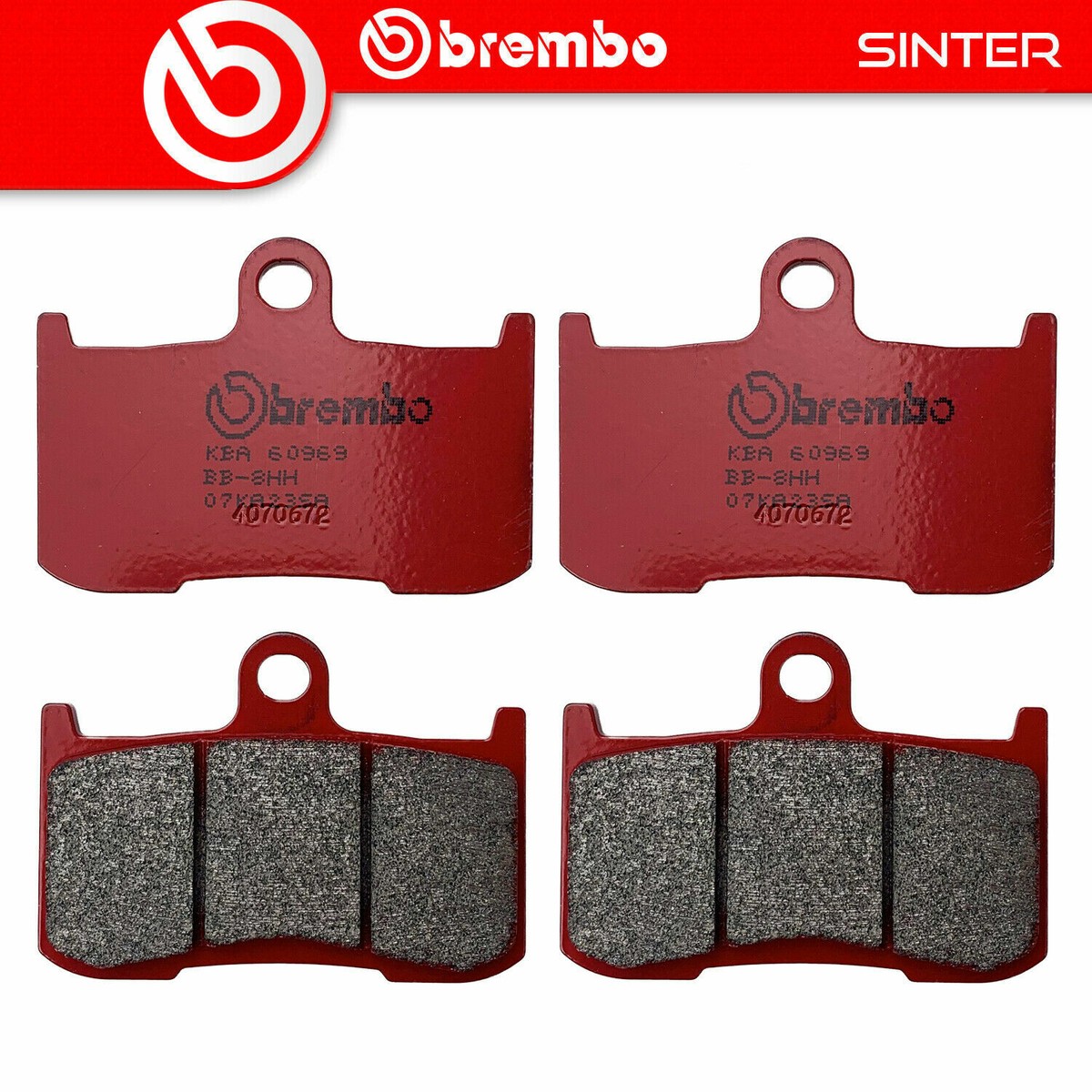 Brake Pads BREMBO Sinter Front for Indian Chieftain Limited
