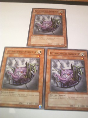 Yu Gi Oh Licht der Zerstörung LODT-DE034 Interplanetary Invader ''A''