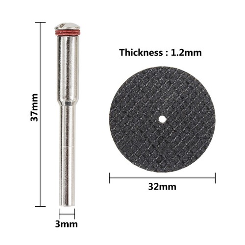 54pcs Resin Cutting Disc Kit for Rotary Tool & Dremel Accessories Mini Craft - Picture 3 of 8