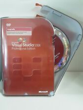 Microsoft Visual Studio 08 Professional Edition For Sale Online Ebay