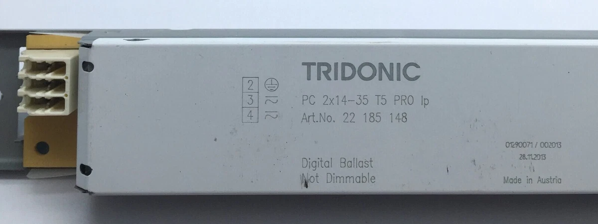 Tridonic pc 2x58 t8 pro deals