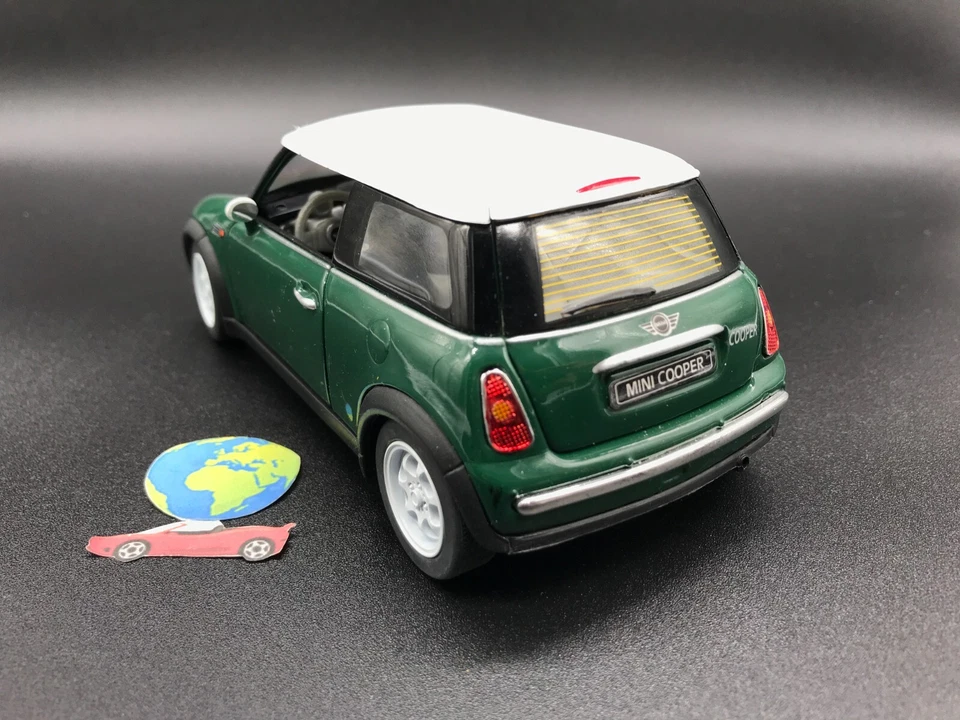 Saico Mini New Mini Cooper, modello in scala 1:24 - 1:25, (1555) , vintage - Immagine 4 di 4