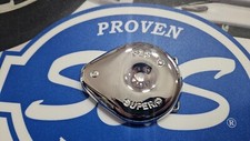 S S Cycle 510-0184 Logo Teardrop Air Cleaner Belt Buckle