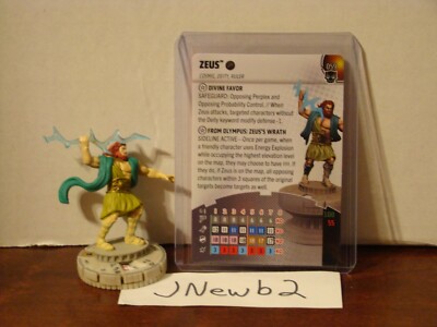 HeroClix Marvel Black Panther 059 Zeus Chase with Stand!!!