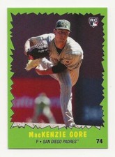 2022 Topps Throwback Thursday MacKENZIE GORE RC 1979 Hulk SP Photo Variation #74