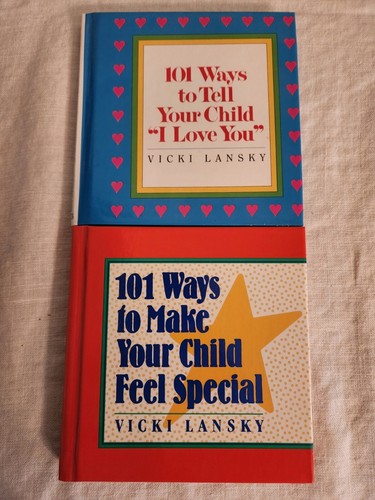 Lot of 2 Vintage "101 Ways" books by Vicki Lansky 1988 & 1991 Hardback Very Good