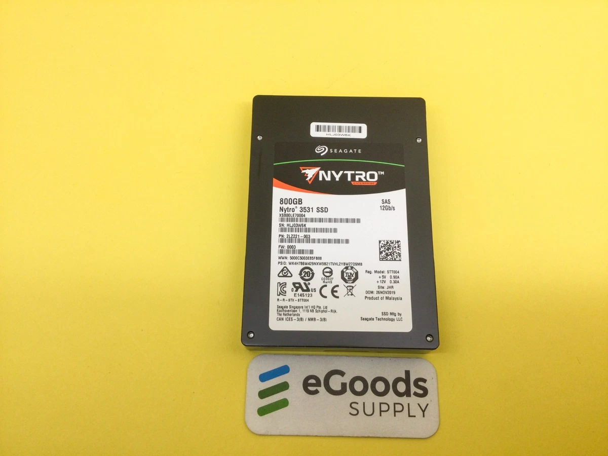 Seagate SAS Solid-State Drives 800 GB Storage Capacity for sale | eBay