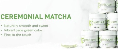 AIYA Ceremonial Matcha Green Tea Powder 30g Tin   First Harvest   NEW
