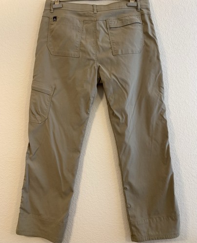 Pantalon Convertible Prana Beige Taille 8 - Extensible - Occasion
