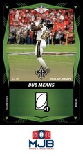 2025 UNO Elite Alt Jerseys Edition - Green Bub Means #119 New Orleans Saints