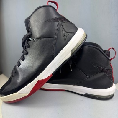 Jordan Flight Time 14.5 Mens Size 13 Black Red White 705077-001 High Top Shoes