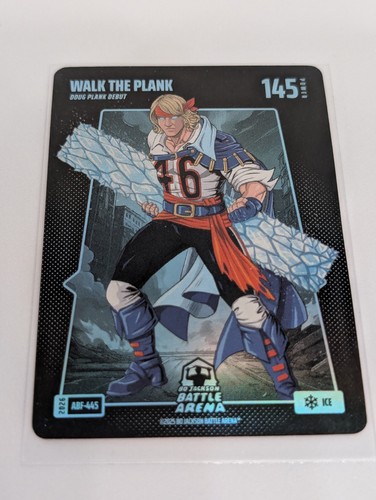 2026 Bo Jackson Battle Arena Walk The Plank Ice Alpha Battlefoil ABF 445 145