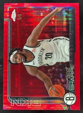 2025-26 Topps Chrome Pulsar Red Refractor #74 Day'Ron Sharpe /5