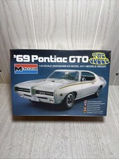 MONOGRAM 1969 PONTIAC GTO "THE JUDGE" - 1/24 - ISSUED 1982 - FACTORY SEALED BOX
