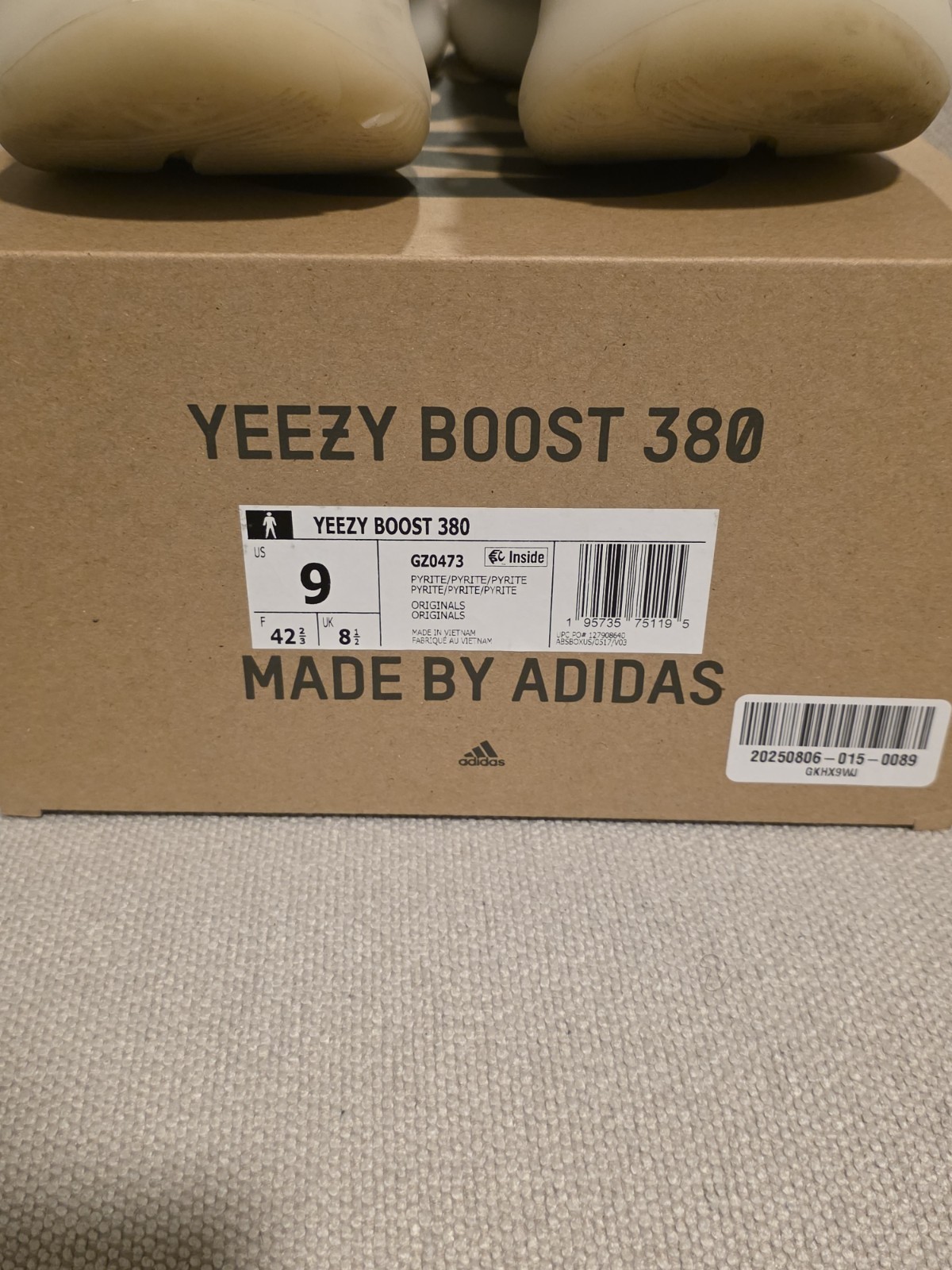 adidas Yeezy 380 Pyrite thumbnail 2
