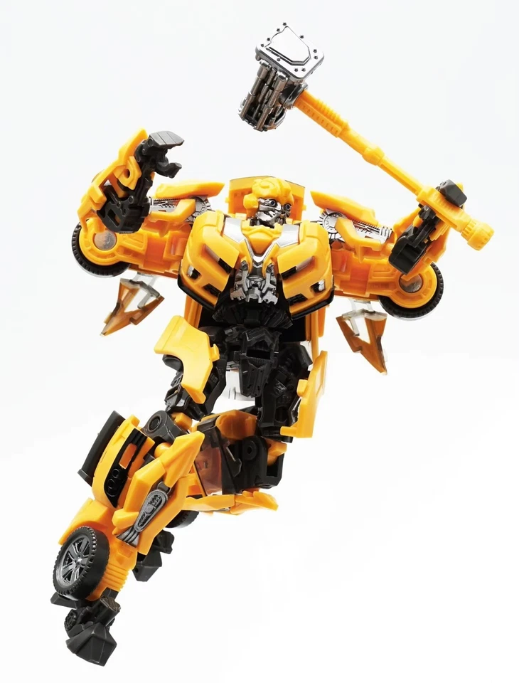 Transformation Robot Car Toy Bumblebee Action Figure Alloy Kids Birthday Gift UK - Image 3 of 4