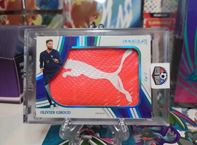 2023 2024 panini immaculate soccer SNEAK PEEK 1/1 Match-Worn OLIVIER GIROUD FR