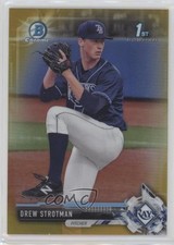 2017 Bowman Draft Chrome Gold Refractor 47/50 Drew Strotman #BDC-103 n1u