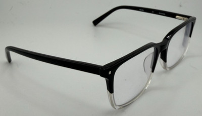 MICHAEL RYEN EUROPA EYEGLASSES FRAMES ONLY MR-372 C1 BLACK/CLEAR 53-18-143
