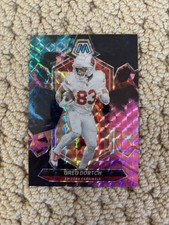 2024 Panini Mosaic Greg Dortch Nebula Prizm 1/1 Arizona Cardinals Detroit Lions