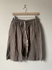 rick owen dropcrotch shorts