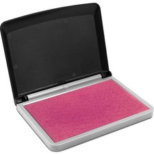 Large Pink Stamp Pad - 2-3/4" by 4-1/4" - Premium Quality Felt Pad