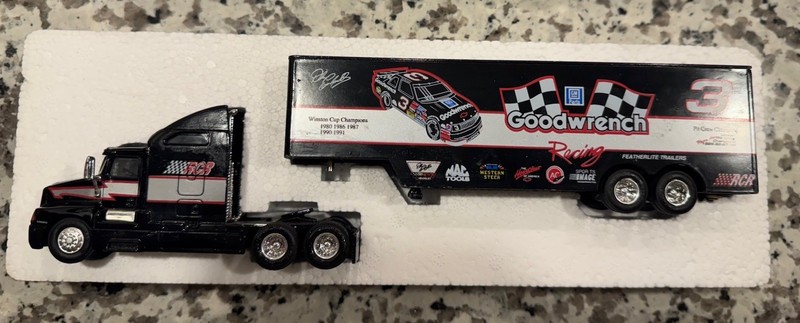 Racing Champions NASCAR Die-Cast Metal Coin Bank Dale Earnhardt Hauler 