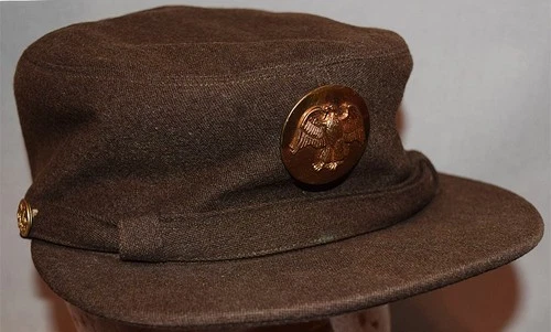 -WWII- 1943 -WAAC/WAC- Vintage US Army Women's IDd Wool Military Uniform Hat/Cap