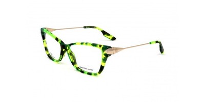 Mcq Alexander Mcqueen MCQ 0014 Lime havana gold 54/14/135 Damen Brillen