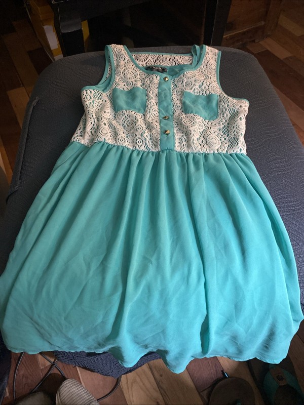 Girls Sequin Hearts Sundress Size 12