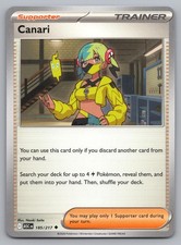 Canari 185/217 Uncommon Ascended Heroes Pokemon Near Mint