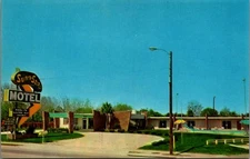Vintage Postcard Sun 'N' Sand Motel Perry Florida